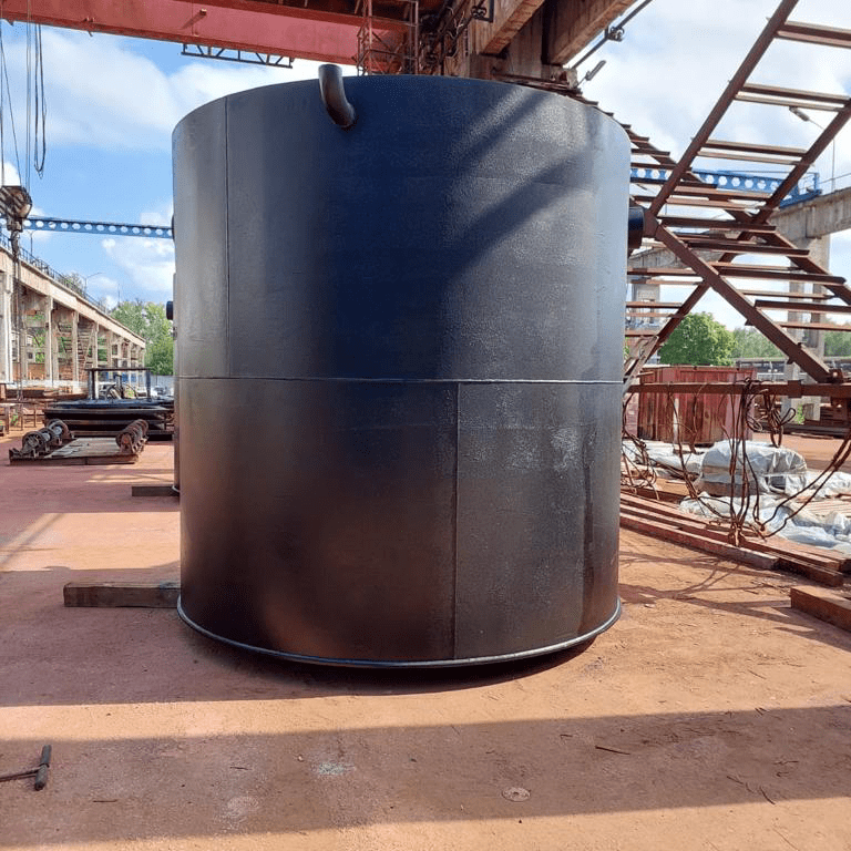 Выполнение заказа на производство резервуара РВС-20 компанией ООО "НПО "Спецнефтемаш"