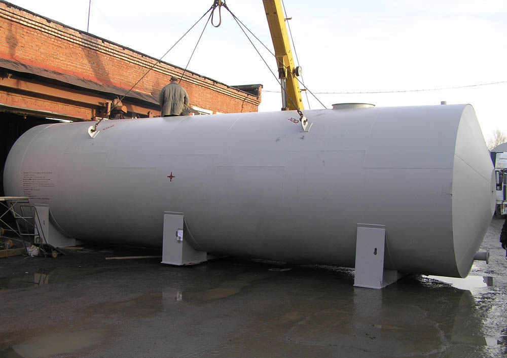 Производство подземного резервуара РГСП-75 компанией ООО Спецнефтемаш